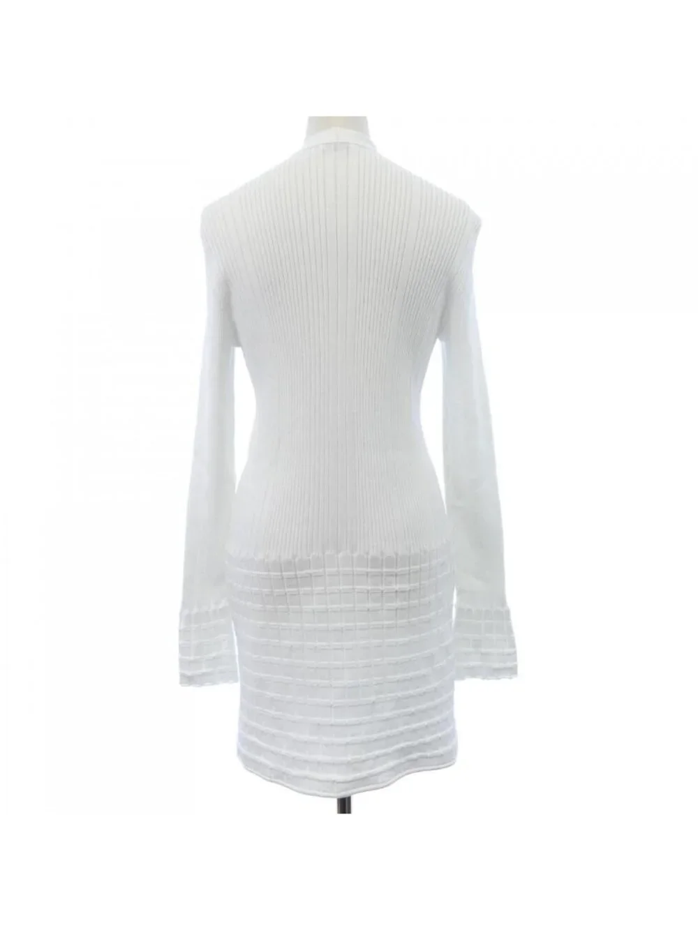 Chanel Long Cardigan White